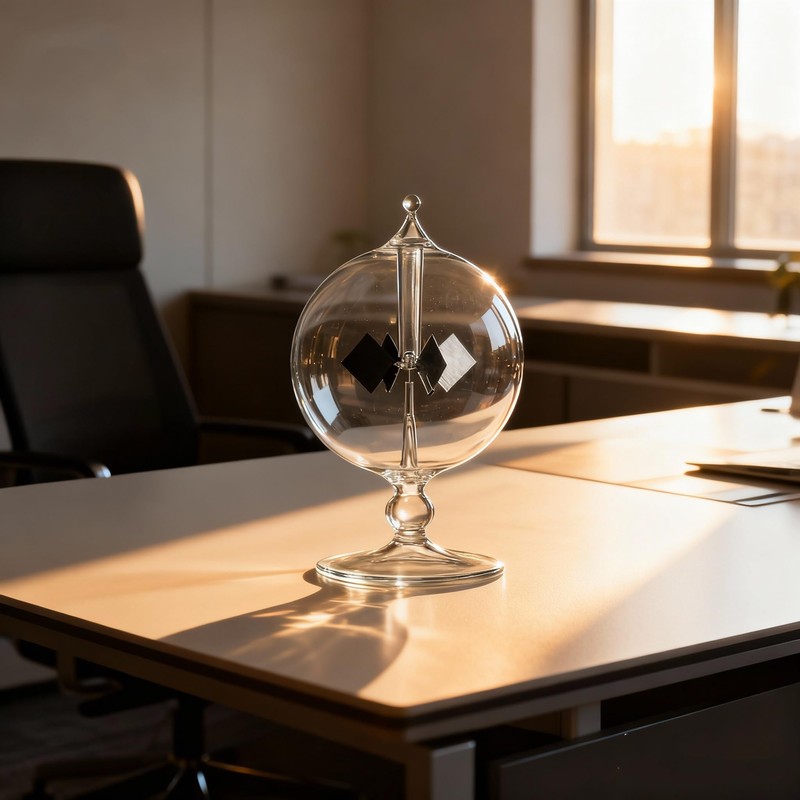 DORAMI Clear Solar Power Crookes Radiometer Sun Light Energy Glass