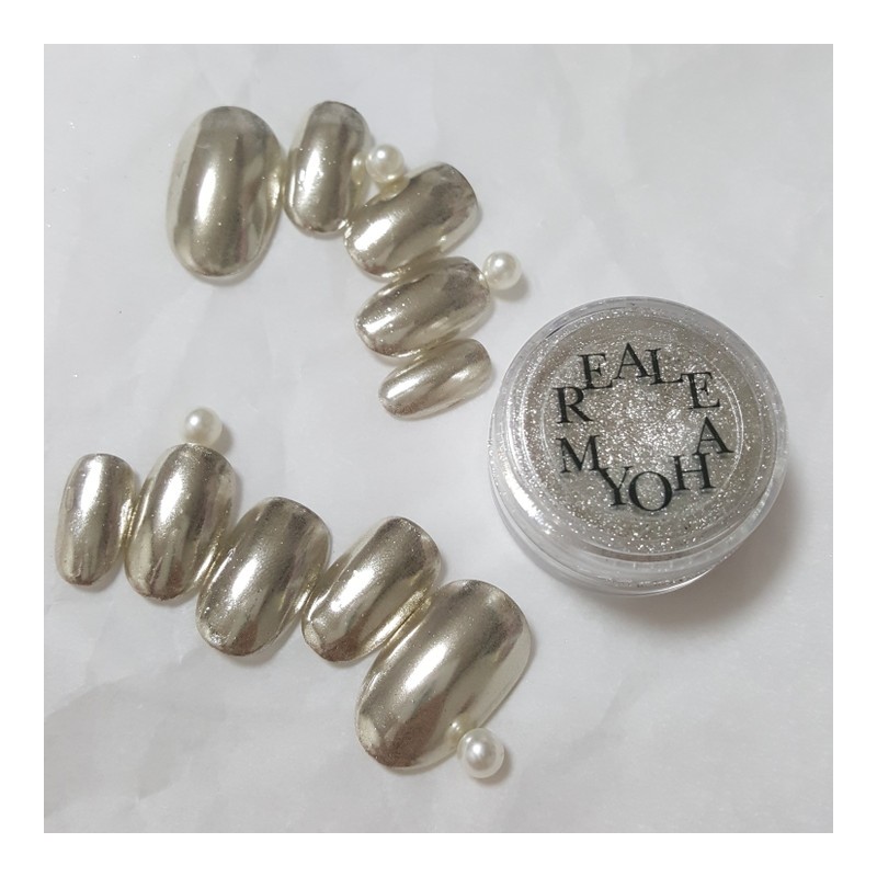 Real MirroringReal Mirroring Powder Nail - Short Oval / Real