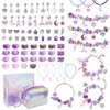 Homgaty Girls Charm Bracelet Making Kit, Jewellery Craft Sets, Girls