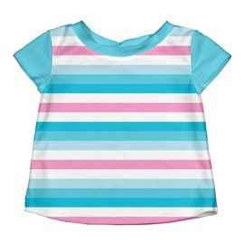 i play. by green sprouts Baby & Toddler Short Sleeve Rashguard | All-day UPF 50+ sun protection—wet or dry