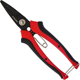 Darlac Cut'n'Hold Flower Snips â Garden Scissors Ideal for Cutting and Arranging Flowers and Deadheading â Razor Sharp, Fine Blades to Cut and Hold Stems- SK5 High Carbon Steel Blade