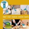 Umite Chef 15 Pcs Silicone Cooking Utensils Kitchen Utensil Set