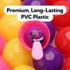 Vending Machine Capsules - 3" ORANGE Empty Plastic Capsules -