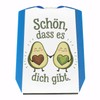 Avocado Heart Cores Parking Disc Schön DASS es Dich gibt