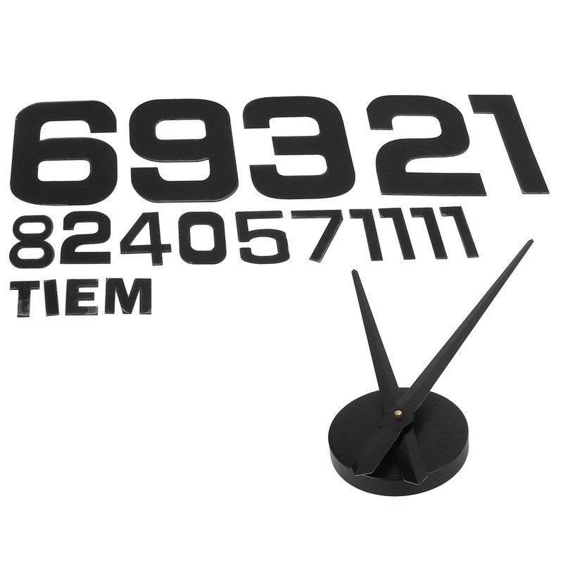 Wall Clock Large DIY Home Living Room Modern Art Decoration
