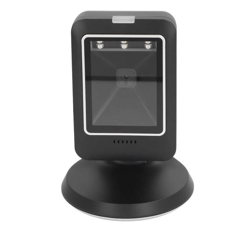 2D Hands Free Barcode Scanner QR Barcode Omnidirectional USB Wired