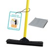 FURemover Original Pet Hair Rubber Broom with Squeegee, with 58”