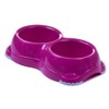 Feeding Water Bowl Double Bowl 2 x 330 ml Non-Slip