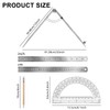 MVRPOWER Compass Geometry Tool, Drawing Compass, Professional 12 Inch Large
