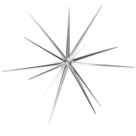 com-four® Christmas Star for Hanging - Decorative Star for Christmas Decoration - Star for Decoration of New Year's Eve, Wedding, Party