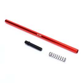 RCAWD Center Drive Shaft 185MM Alum Alloy for 1/10 ARRMA Outcast 4S ARA102692 ARA4410V2 Upgrade Parts (Red)