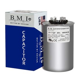 45/7.5 MFD Round Run Capacitor (440/370V)