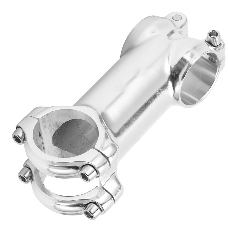 Meijun Silver Road Bike Stem Bicycle Stem for MTB 31.8x80mm