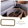 Operitacx Belt Strap 100pcs Metal Strap Keeper Handbag Strap Buckle