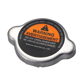 X AUTOHAUX Sealing Cap Radiator for Nissan for Infiniti for Mazda 21430-C992B Stainless Steel Silver Tone