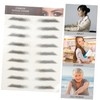 Beavorty 12pcs Realistic Waterproof Eyebrow Imitation for Sparse Patchy Over-plucked