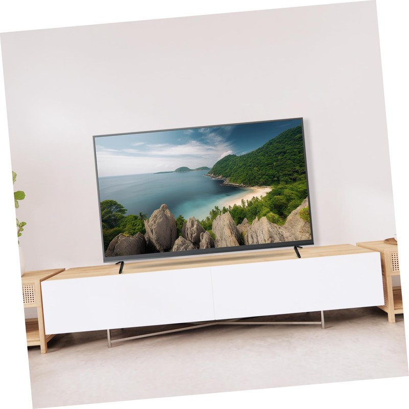Sosoport 2 Pcs Tv Mount Stand Tabletop Tv Holder with