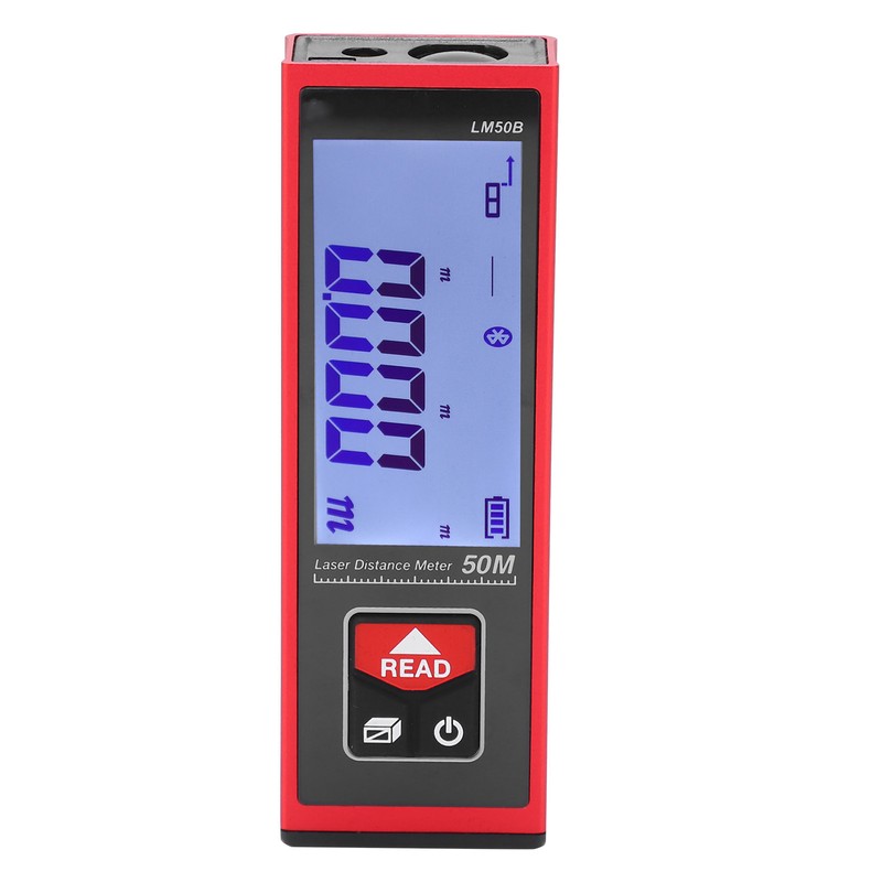 LM50B 50m/164ft Laser Range Finder Electronic Ruler Hand Held Mini