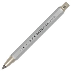 Koh-i-noor 5640 Silver All Metal Lead Holder with Built Sharpener, Automatic.