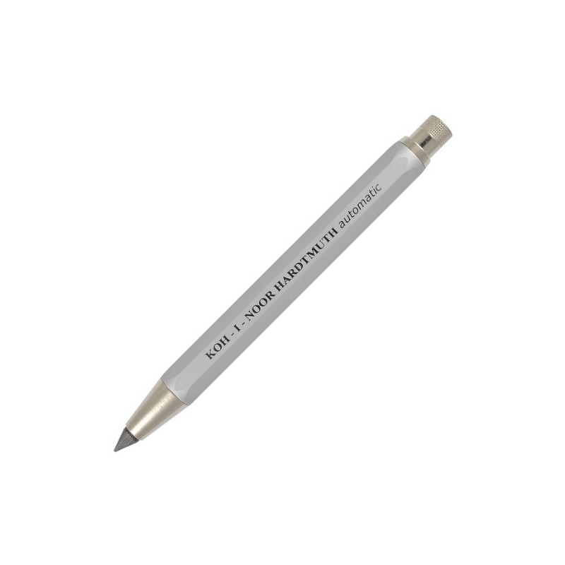 Koh-i-noor 5640 Silver All Metal Lead Holder with Built Sharpener,