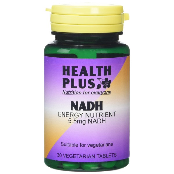 Health Plus NADH 5.5mg Energy Supplement - 30 Tablets