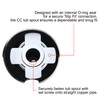 Tub Spout with Integrated Diverter for 1/2 inch Copper Tube