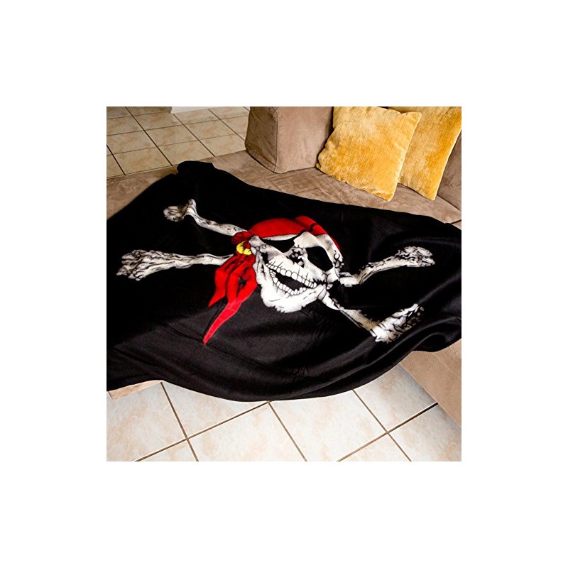 Pirate Fleece Blanket