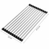 Stainless Steel Dish Drying Rack for Kitchen Sink – Drainage