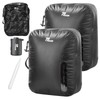 POIXM Vacuum Bags for Travel with Wireless Pump, 180° Open