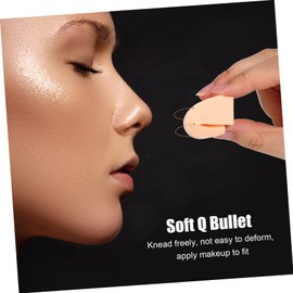 Healvian 96Pcs Makeup Sponge Shaped Cosmetic Sponges for Effortless Application of Cream Liquid and Powder for All Skin Types