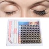 DIY Eyelash Extension Kit 120pcs Clusters 8‑16mm Individual Lash Extension