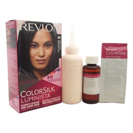 Revlon ColorSilk Luminista Haircolor, Bright Black