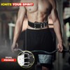 WFX Leather Weight Lifting Belt Heavy Duty 10 Adjustable Holes