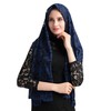 Leimandy Rectangular Lace Veil for Women Lace Scarf Catholic Orthodox
