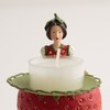 Rosemarie Schulz Decorative Tea Light Holder Strawberry Flower Girl