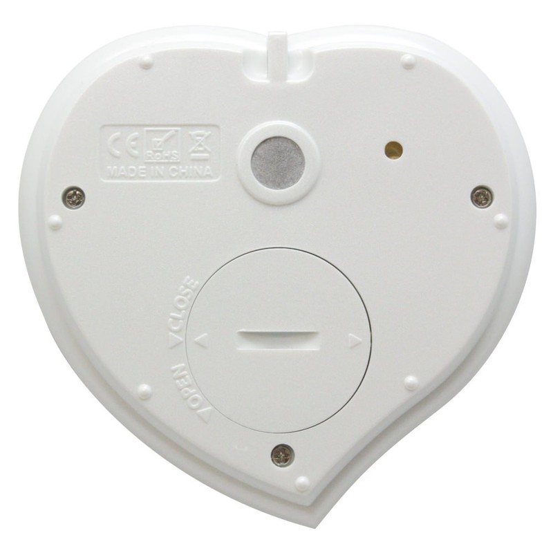 Linksy (rinkusi-) Wait Will Be Fun Heart Joyful Timer, White,