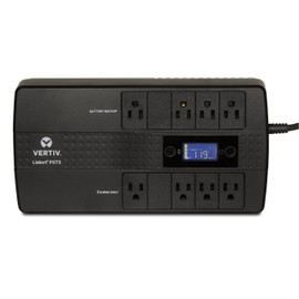 Vertiv Liebert PST5 660VA 400W UPS with Battery Backup & Surge Protection, Eight outlets and a Three-Year, Full Unit Warranty (PST5-660MT120)