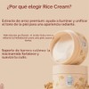 Crema de arroz hidratante e iluminadora, 2.48 onzas líquidas (paquete