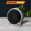 Comfort Zone Electric Retro Design Portable Ceramic Space Heater, Adjustable