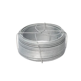 WERKA PRO Galvanised Wire Spool 50 m with Bracket Diameter 1.1 mm
