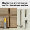 MICROJIG Matchfit MB-025-0514 Dovetail 1/4" Shank 14° X 1/2" Router