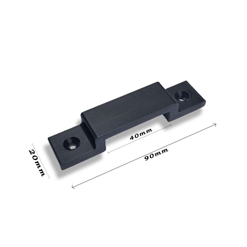 DECORALIN Tape Measure Wall Mount Holder Bracket Clip for Shed,