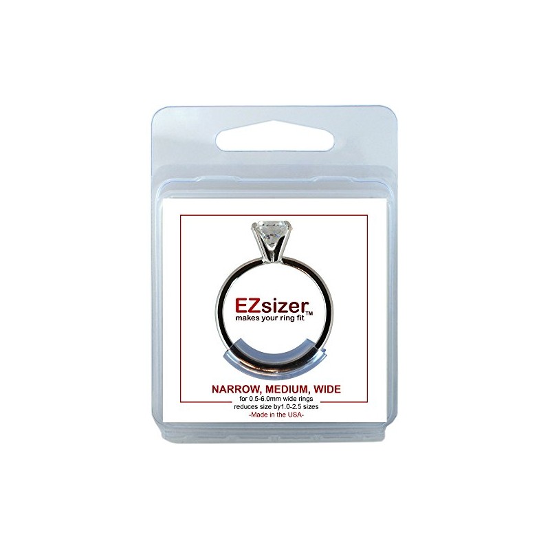 EZsizer Ring Size Reducer, Ring Guard, Ring Size Adjuster Size: