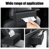 Car Napkin Holder Box Car Tissue Box Silicon Center Console