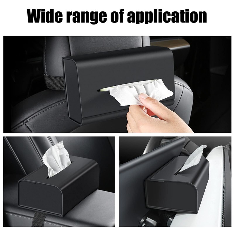 Car Napkin Holder Box Car Tissue Box Silicon Center Console