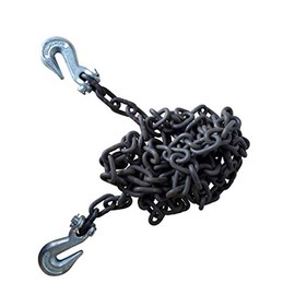 Professional EZ Travel Collection Steel Tow Chain with Clevis Hooks (Grade# 43) (5/16" x 20')