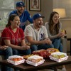 Tioncy 50 Pack Baseball Charcuterie Boxes with Clear Lids and