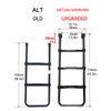 JumpTastic Trampoline Ladder, Universal Trampoline Ladder Accessories 3-Step Ladder Skid-Proof