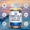NATURE'S LIVE Omega 3 Fish Oil Capsules Triple Strength EPA