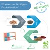 WISSNER WISSNER® Aktiver Lern-Rechenschieber aus robustem RE-Wood®-Design für mehr Spaß